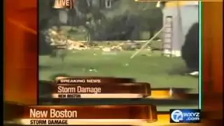 Hail storm damages homes and cars