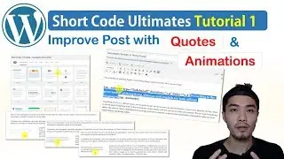 Improve WordPress Post with ShortCode [Quote and Animation]