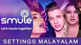 smule settings malayalam #smulesettings #smule #smulesttingsmalayalam