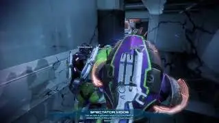 Mass Effect 3 Asari Justicar Adpet, Firebase White - Cerberus, Platinum. (Sub-20)