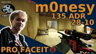 m0nesy PLAYS 6900 ELO FACEIT🔥 - CSGO POV Highlights