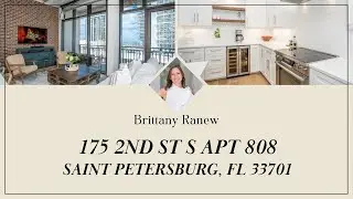 Modern and Elevated Downtown Living | Take a Tour of 175 2nd St S Unit 808 in  St Pete, Florida