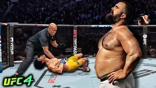 &laquo;Большой наглый выскочка&raquo; против Брюса Ли (EA Sports UFC 4) &mdash; реванш.