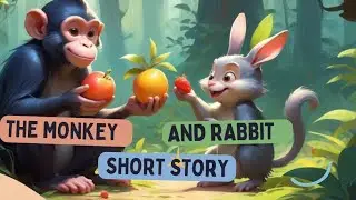 The Monkey and Rabbit Short Story in English | Forgive Everyone | Read Aloud