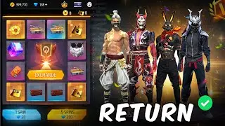 Indonesia Server New Event 🔥 Special Bundle Return 😍 Garena Free Fire 