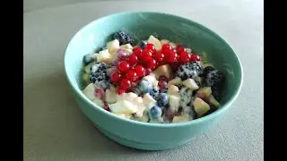 Creamy Fruit Salad Recipe| Mango Yogurt Fruit Salad | Condensed Milk Fruit Salad