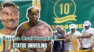 Ejura Traditional Council commemorates Ejurahene's 10th anniversary with the unveiling of a statue