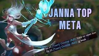 Never Give Up! | Challenger Janna Top | League of Legends