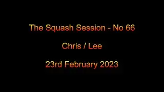 The Squash Sessions  - No 66: Drive and Volley