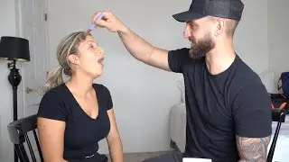 My fianc&eacute; does my makeup!