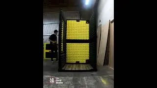Our Booths are portable. Very easy to assemble and disassemble.