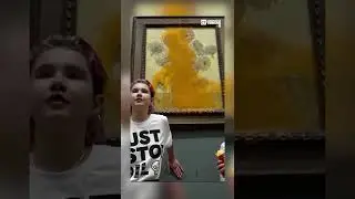 Watch: Climate Activists Hilariously Fail When Trying to Deface World Famous Painting