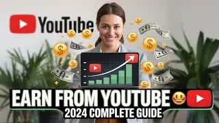 Earn Real Money from YouTube | 2024 Course for Beginners to Pro 🎓