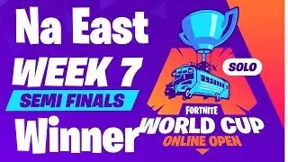 *FORTNITE WORLD CUP* WEEK 7 NA EAST WINNER SEMI-FINALS!! (Hogmanlolz) - Fortnite Battle Royale