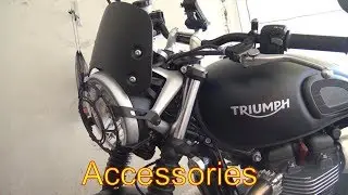 аксессуары для Triumph street Twin