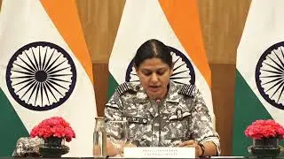 MEA Briefing live