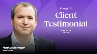 Helrom: LinkedIn Personal Branding & PR neu strukturiert | Junicorn Consulting Testimonial