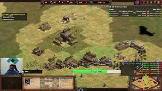 AOE2DE | 3v3 Prairie | Castle Drop 💥Team India vs  Team Brazil Elo 1300 warz!