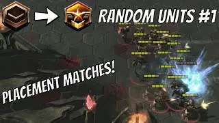 Bronze to Grandmaster Random Units CHALLENGE #1 | StarCraft 2
