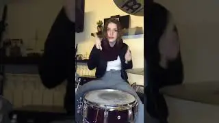 Stereo Hearts Drum Cover by Krystene Bejjani  | Just Shorts Edit