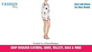 ★★★ Fraiche by J Floral Romper ★★★