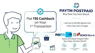 #PaytmPostpaid #PaytmLoan   Paytm Virtual Credit card    Use today Pay Next month 0%interest Loan