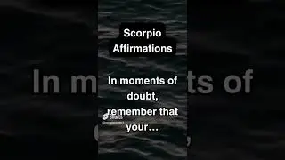 ♏️Scorpio Daily Affirmations - Sept 09, 2023  #scorpio #scorpiohoroscope #motivation #quote