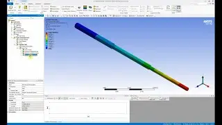 1D Truss Analysis with ANSYS Workbench