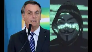 Bolsonaro tomar&aacute; acciones legales vs Anonymous por filtrar sus datos