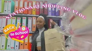 Stationary shopping ✏️+haul(Running errands and more)🎀☁️
