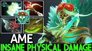 AME [Muerta] Insane Physical Damage with Max attack Speed Build Dota 2