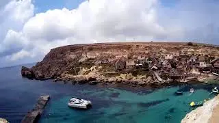 Anchor Bay AKA Sweethaven Village  Robin Williams Popeye Village Film Set -  MALTA 2018