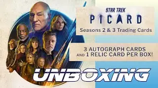 Rittenhouse Star Trek Picard Season 2 & 3 Trading Card Unboxing