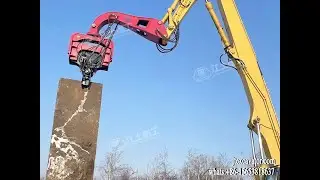 JIANGTU Vibratory Pile Driver for excavator vibro hammer for excavators