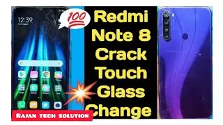 #Redminote8 touch glass replacement II #redmi #glasschange