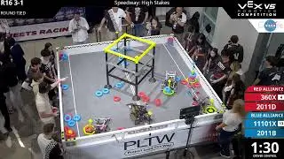 Speedway Sig - Dallara - R16 #3-1 - 360X & 2011D vs 11101X & 2011B - Full Match