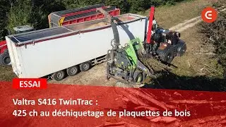 ESSAI - Tracteur VALTRA S416 : brutal dehors, tout doux dedans ! - Test drive