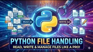File Handling in Python | Python Series #25
