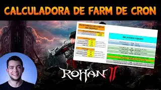 CALCULADORA DE FARM DE CRON (ROHAN 2) - MARCO VEIO