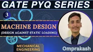Machine Design: GATE Previous Year Questions | Mechanical Engineering | #gate