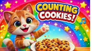 Counting Cookies with Coco the Cat 🍪🐱 | Fun Counting Song for Kids