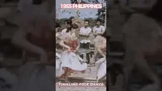 TINIKLING FOLK  DANCE | 1955 PHILIPPINES