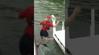 The Dangerous Mail Jumpers of Lake Geneva😮|#shorts