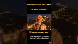 Better Than The Great Wall of China? 🇮🇳🧱 #India #shorts #indianhistory