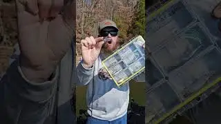 Эта крошечная приманка ВСЕГДА ловит окуня! #шорты