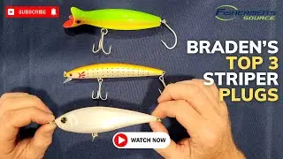 Top 3 Plugs for Striper Fishing