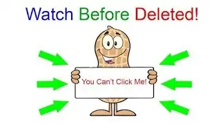 You Can't Click Me! [ ANGRY PEANUT ]