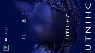 Blue Dart UI Design Using Photoshop || UI/UX, Visual Design, adobe ||