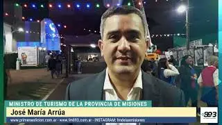 Arrua, Ministro de turismo