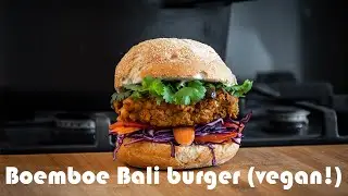 Bumbu Bali burger (vegan!)